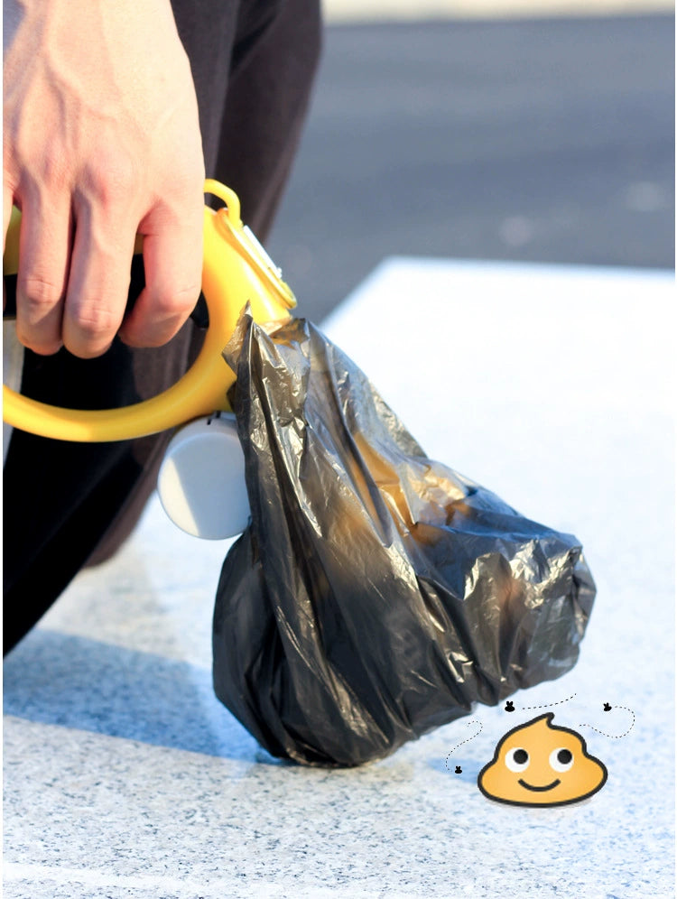 Dog Pooper Scooper Portable Dog Picking Poop Cleaning Artifact Pet Supplies Garbage Bag Stool Bag Shit Shovel Tool