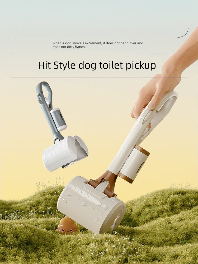 Dog Pooper Scooper Dog Poop Cleaning Artifact Pet Dog Shit Pick up Dog Toilet out Walking Dog Pooper Scooper Dog Outing Supplies